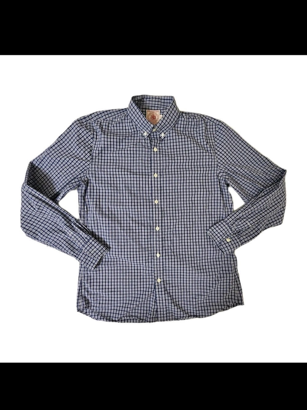 J. Press Ivy League Oxford Shirt Classic Preppy Mens Large Long Sleeve